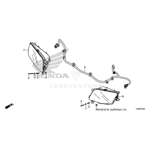 Sub-Harness, Headlight by Honda 33130-HL6-A10 OEM Hardware 33130-HL6-A10 Off Road Express Peach St