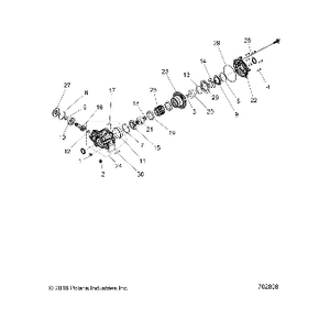 Subassembly, Cage, Roller by Polaris 3239301 OEM Hardware P3239301 Off Road Express