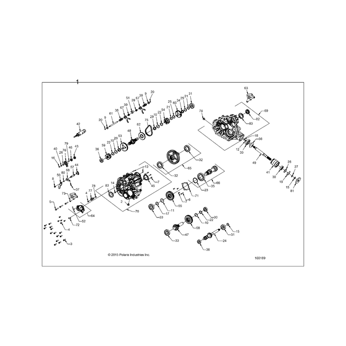 SubAssembly-Cover,Right (412440) by Polaris