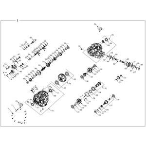 Subassembly,Input 48T/22T/25T by Polaris 3236747 OEM Hardware P3236747 Off Road Express