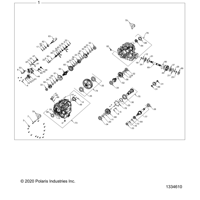 Subassembly,Input Shaft by Polaris