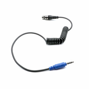 Super Sport Coil Cord Adaptor Cable To 5-Pin Headset by Rugged Radios CC-SPORT-5PF 01039374006361 Rugged Radios