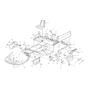 Support,Eng.Acc.Panel,Blk by Polaris 5242885-067 OEM Hardware P5242885-067 Off Road Express