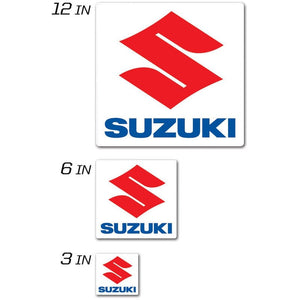 Suzuki Icon Decal 12" Squared Suzuki Icon Decal 12" Squared By D'Cor 40-40-110 Brand Decal 862-40110 Western Powersports