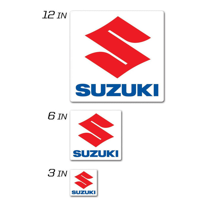 Suzuki Icon Decal 6" Squared Suzuki Icon Decal 6" Squared By D'Cor