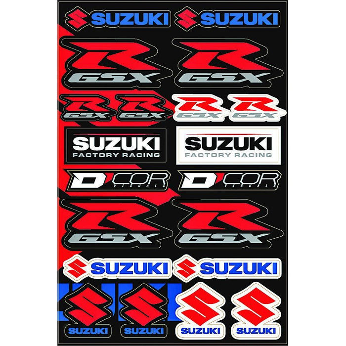 Suzuki Street Decal Sheet By D'Cor