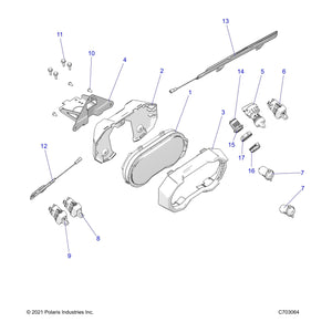 Switch-3 Position 4Wd by Polaris 4080751 OEM Hardware P4080751 Off Road Express