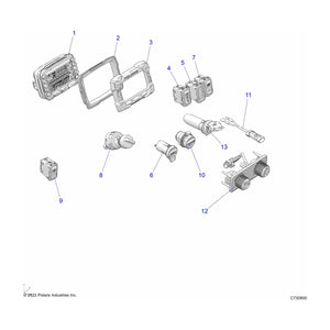 Switch-Adc2 by Polaris 4080274-13 OEM Hardware P4080274-13 Off Road Express