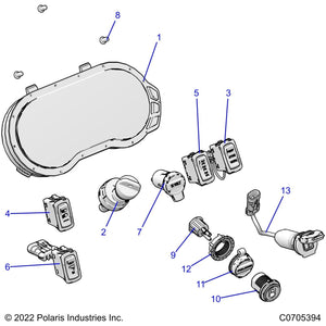 Switch-Awd,Sealed by Polaris 4080274-11 OEM Hardware P4080274-11 Off Road Express