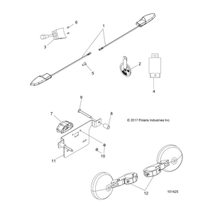 Switch-Block,Turn,Lights,Horn by Polaris 4015149 OEM Hardware P4015149 Off Road Express