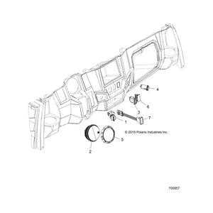 Switch-Diff Lock by Polaris 4016475 OEM Hardware P4016475 Off Road Express