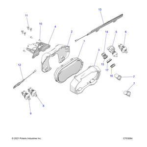 Switch-Driver Mode by Polaris 4018462 OEM Hardware P4018462 Off Road Express