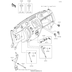 Switch,Inner by Kawasaki 27010-0807 OEM Hardware 27010-0807 Off Road Express Peach St