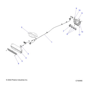 Switch-Lighting,Accy,Unlit by Polaris 4080274-22 OEM Hardware P4080274-22 Off Road Express