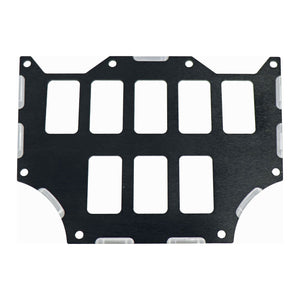 Switch Panel Center 8 Position Black Honda by Modquad H-SPC-BLK Switch Panel Mount 28-70014 Western Powersports