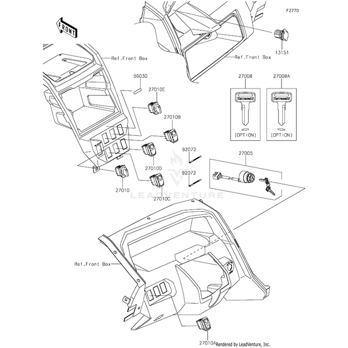 Switch,Select/Return by Kawasaki