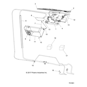 Switch-Wiper,Low,High by Polaris 4014072 OEM Hardware P4014072 Off Road Express