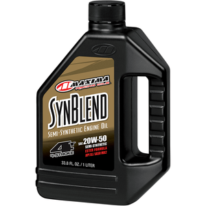 Synblend Semi-Synthetic 4T Engine Oil By Maxima Racing Oil 35901B Engine Oil Semi Synthetic 35901B Parts Unlimited