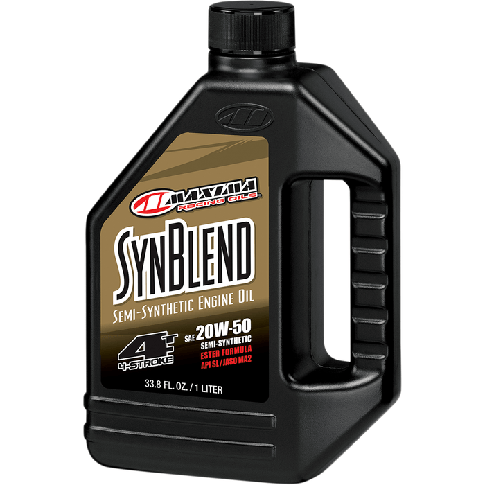 Synblend Semi-Synthetic 4T Engine Oil By Maxima Racing Oil