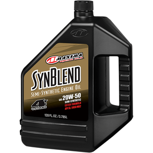 Synblend Semi-Synthetic 4T Engine Oil By Maxima Racing Oil 359128B Engine Oil Semi Synthetic 359128B Parts Unlimited