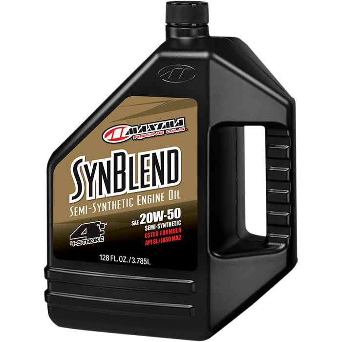 Synblend Semi-Synthetic 4T Engine Oil By Maxima Racing Oil