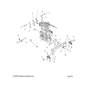 T-Clip,T15 by Polaris 7081689 OEM Hardware P7081689 Off Road Express