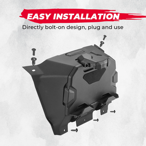 Tablet Holder With Storage Box for Polaris RZR PRO XP/ TURBO by Kemimoto B0111-12801BK Device Mount B0111-12801BK Kemimoto