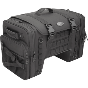 Tactical Deluxe Cruiser Tail Bag TS3200DE by Saddlemen 3516-0270 Tail Bag 35160270 Parts Unlimited