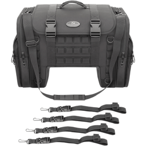 Tactical Deluxe Cruiser Tail Bag TS3200DE by Saddlemen 3516-0270 Tail Bag 35160270 Parts Unlimited