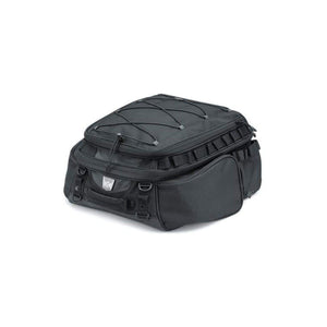 Tail Bag Momentum Roamer Black by Kuryakyn 5214 Tail Bag 411960 Tucker Rocky Drop Ship