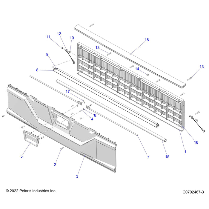 Tailgate Bracket by Polaris