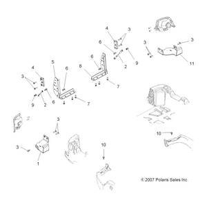 Tailgate Slam Latch by Polaris 7081099 OEM Hardware P7081099 Off Road Express