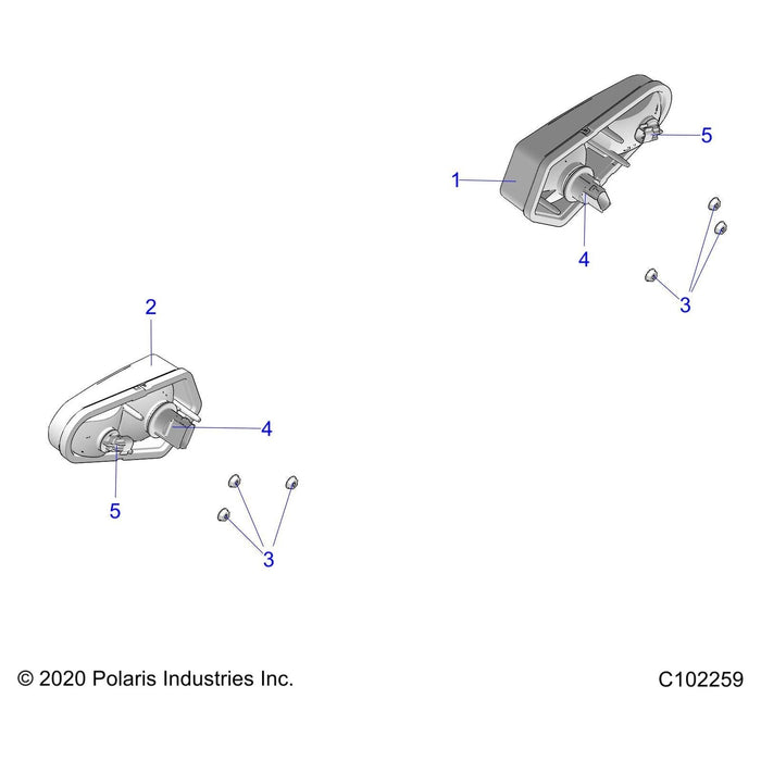 Taillight Socket by Polaris