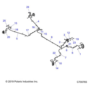 Tandem Master Cylinder Assembly by Polaris 1913223 OEM Hardware P1913223 Off Road Express