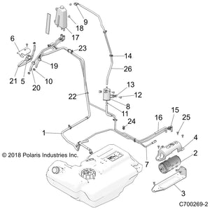 Tank-Expansion by Polaris 5454286 OEM Hardware P5454286 Off Road Express