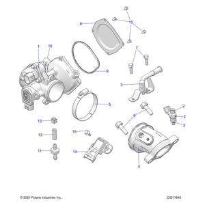 Tb Housing Gasket by Polaris 5415104 OEM Hardware P5415104 Off Road Express