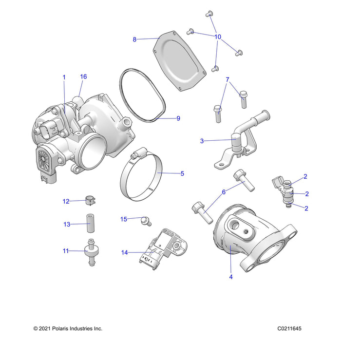 Tb Housing Gasket by Polaris