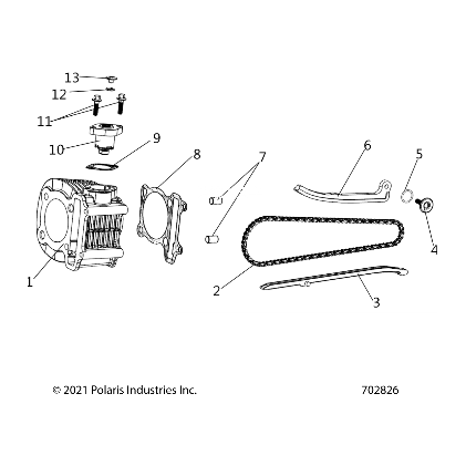 Tensioner Assy by Polaris