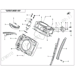 Tensioner by CF Moto 0GR0-023400-00001 OEM Hardware 0GR0-023400-00001 Northstar Polaris