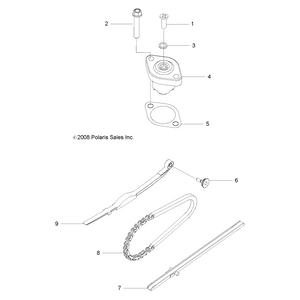 Tensioner Gasket by Polaris 455357 OEM Hardware P455357 Off Road Express