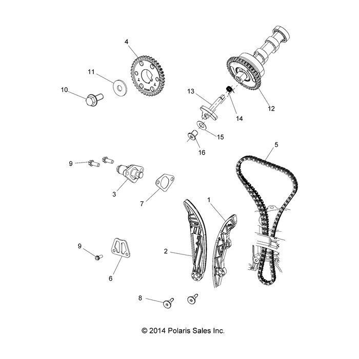 Tensioner Gasket by Polaris