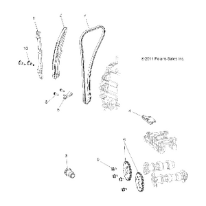 Tensioner Gasket by Polaris 5814753 OEM Hardware P5814753 Off Road Express