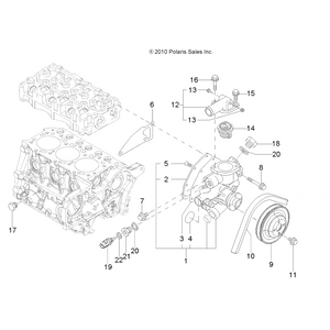 Thermistor Adapter by Polaris 3070388 OEM Hardware P3070388 Off Road Express