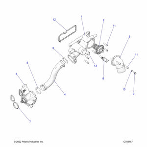 Thermostat-78C by Polaris 7052766 OEM Hardware P7052766 Off Road Express