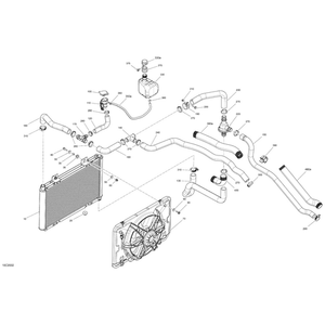 Thermostat by Can-Am 709200406 OEM Hardware 709200406 Off Road Express Peach St