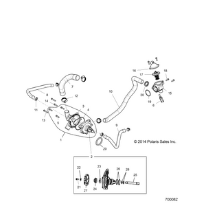 Thermostat by Polaris 7052526 OEM Hardware P7052526 Off Road Express