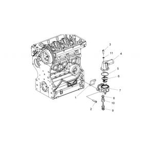 Thermostat Cover by Polaris 3040050 OEM Hardware P3040050 Off Road Express