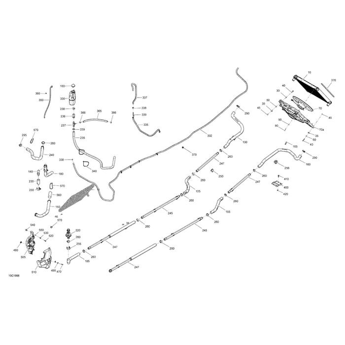 Thermostat Hose by Can-Am