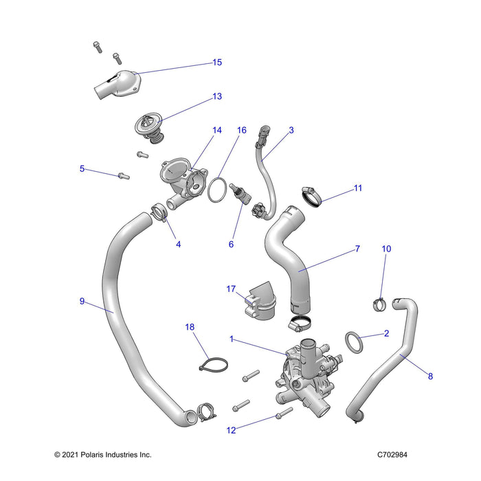 Thermostat Housing by Polaris