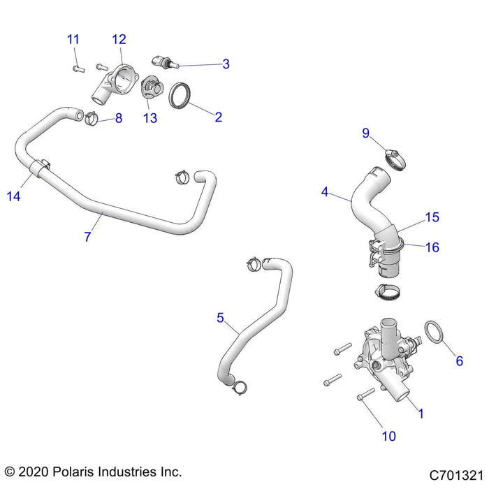 Thermostat Seal by Polaris